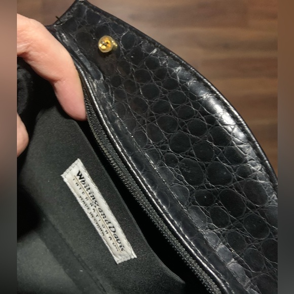 Whiting & Davis mesh black vtg pouch clutch 
Classic evening formal fall casual - Picture 4 of 7